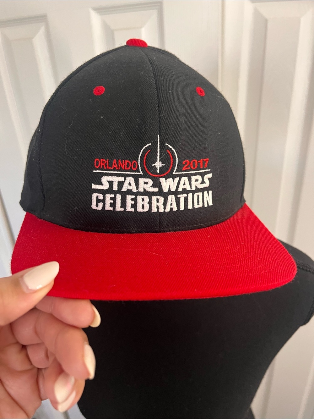 Star Wars Celebration Orlando 2017 Black & Red Snapback Hat